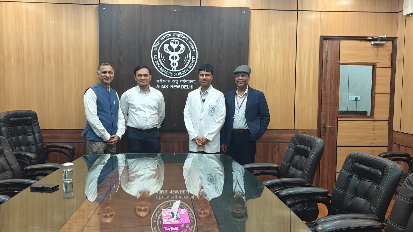 Latest Indo–German Collaboration Progress Meeting – 21 February 2026, AIIMS Delhi (Dr. M. D. Ray)