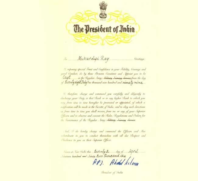 Kargil War - Awarded 1